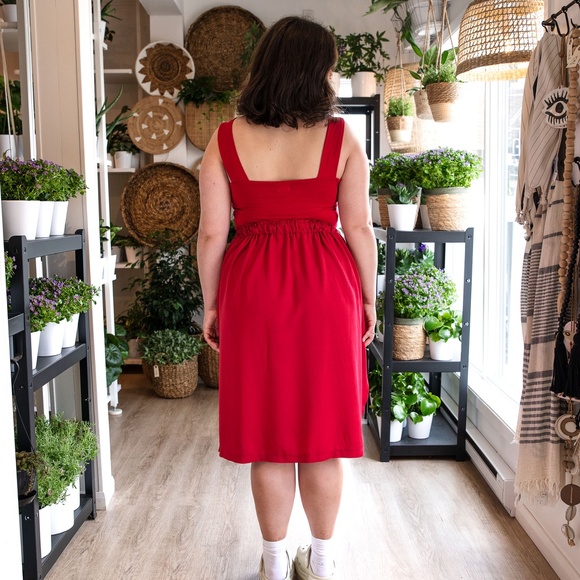 Red Skirt VALERIE C. - Picture 5 of 5